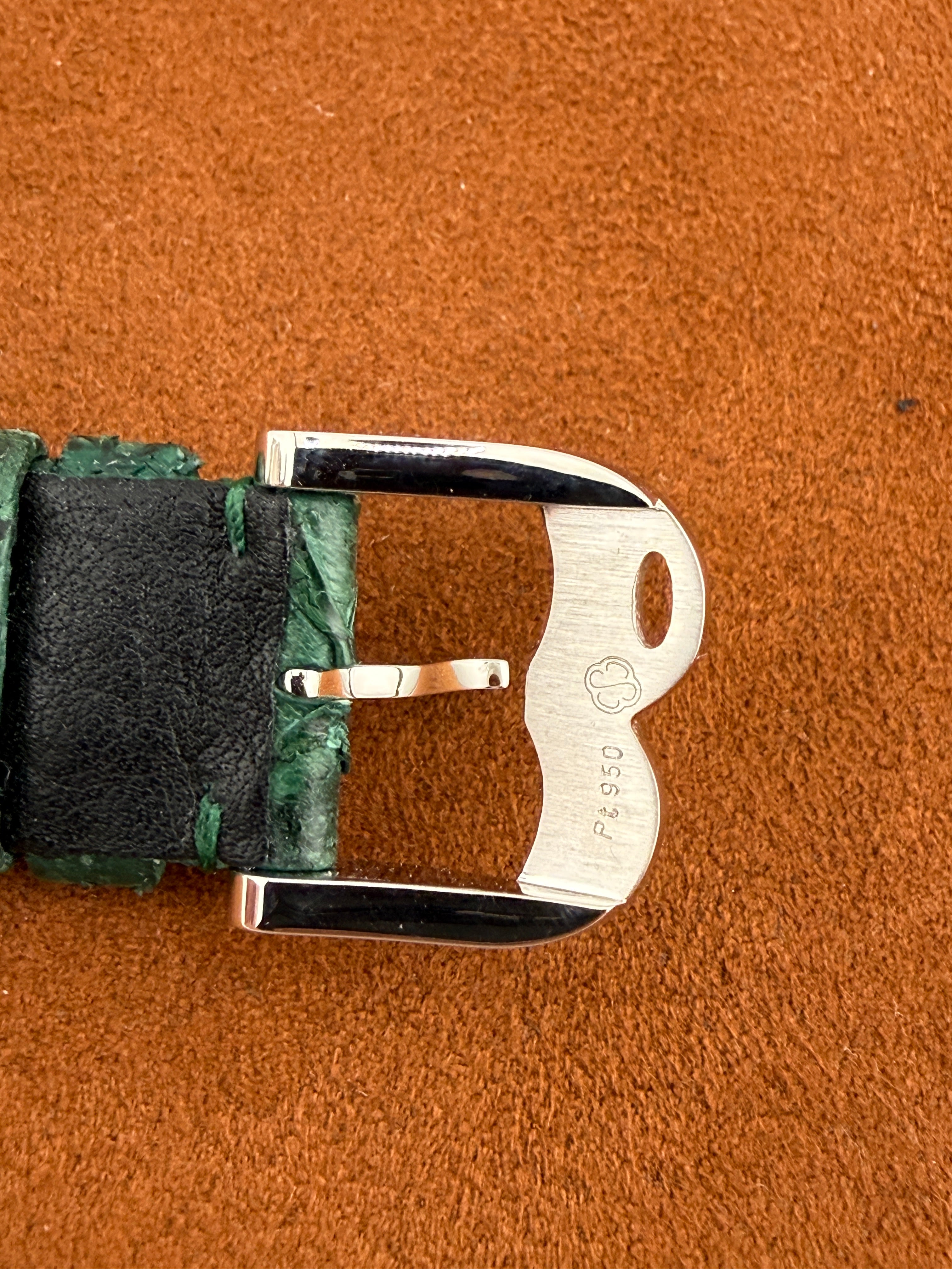 Ludovic Ballouard Platinum Upside down Racing green dial - Unique piece