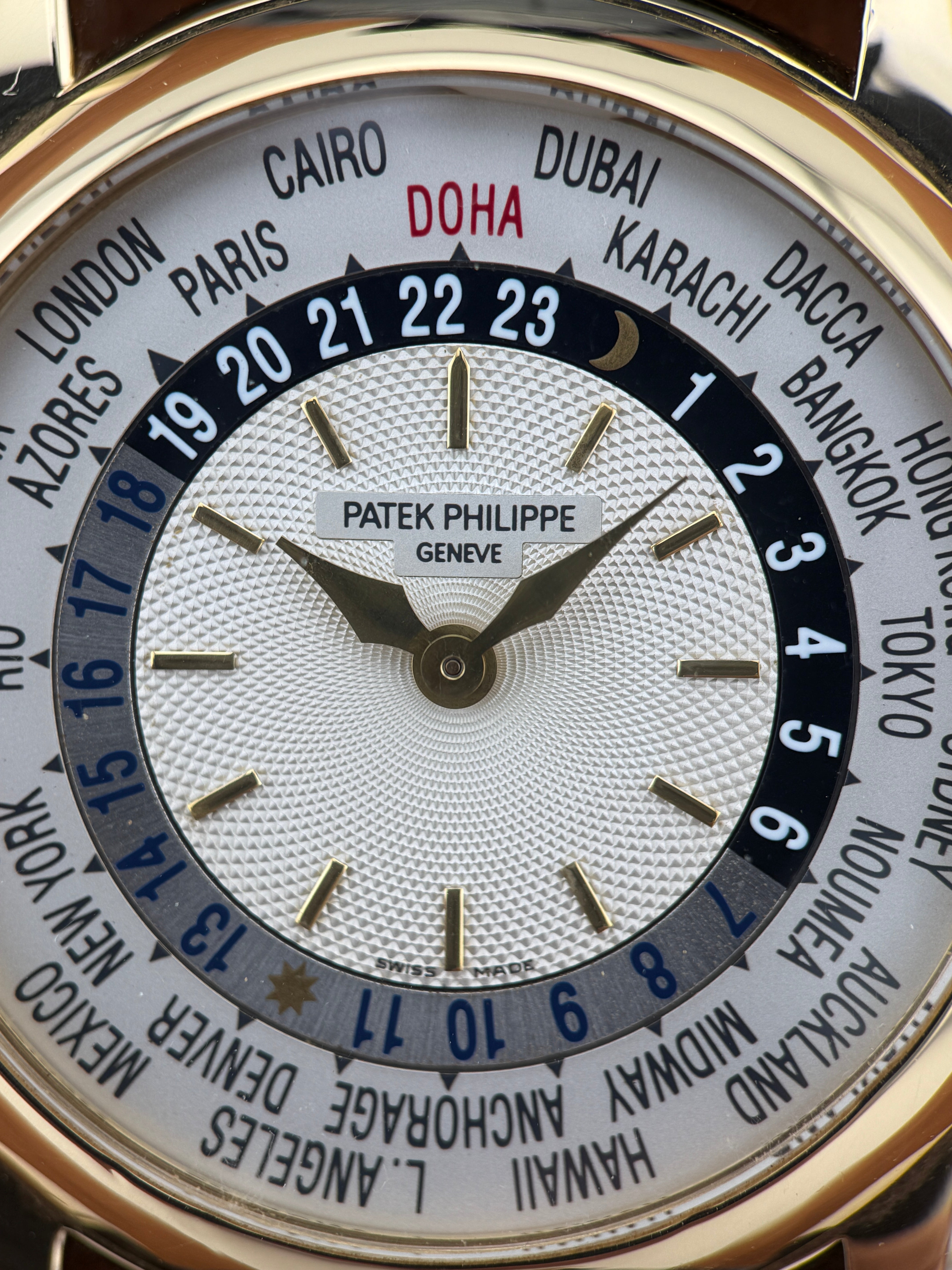Patek Philippe World Time Ref. 5110J — State of Qatar "Doha" Edition