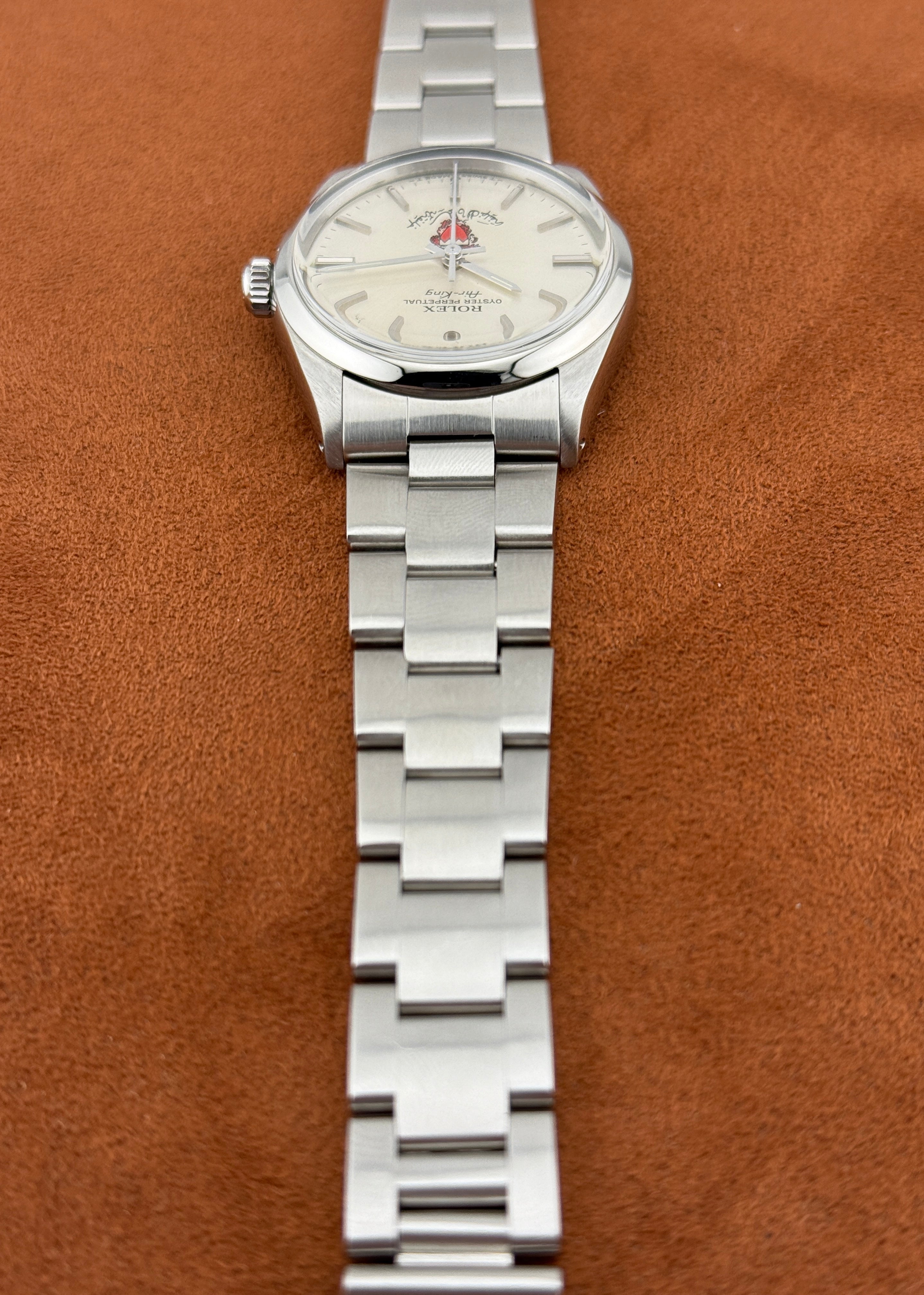 Rolex Air-King Reference 5500/1002 — Bahrain Royal Coat of Arms Dial