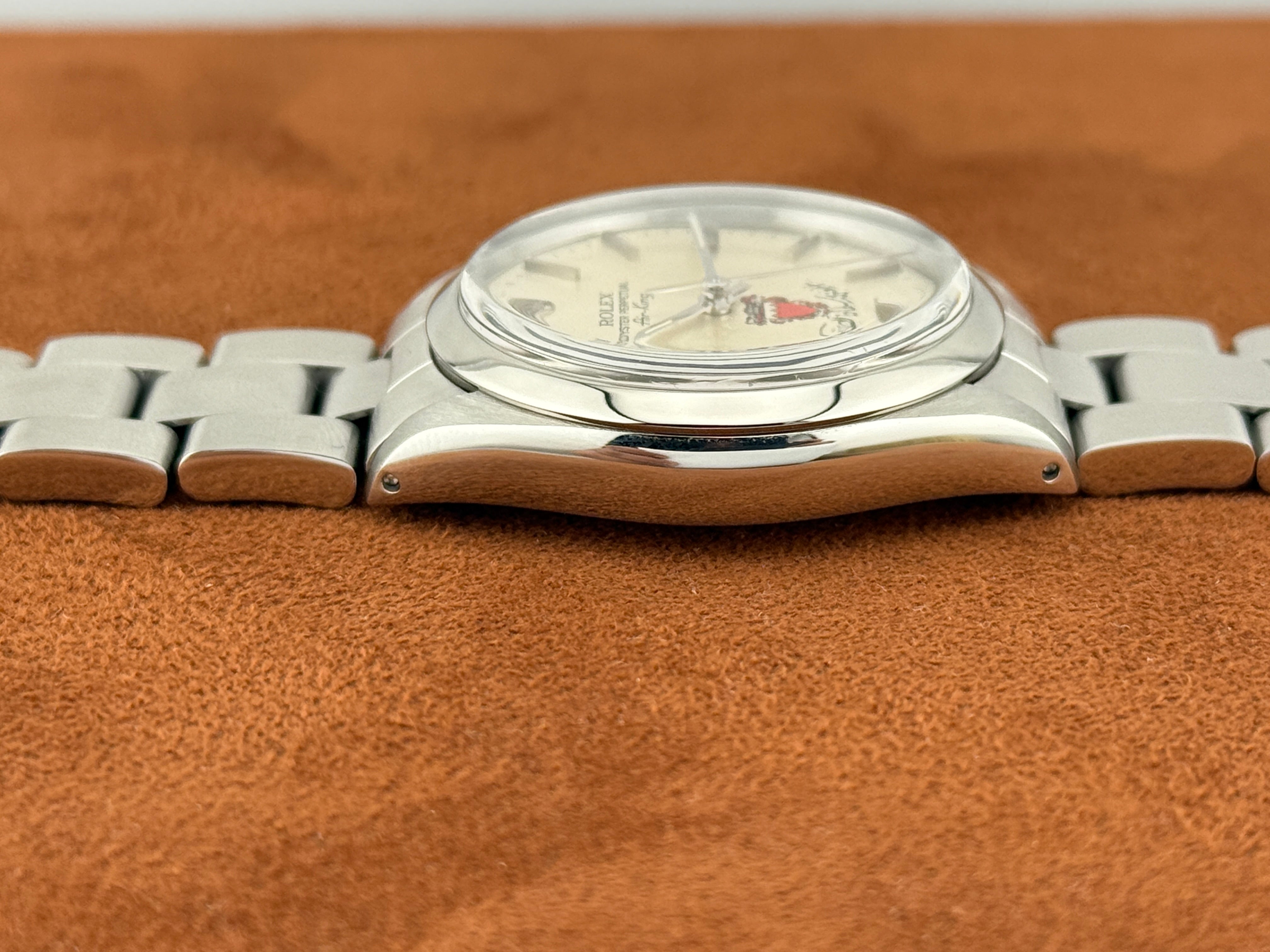 Rolex Air-King Reference 5500/1002 — Bahrain Royal Coat of Arms Dial