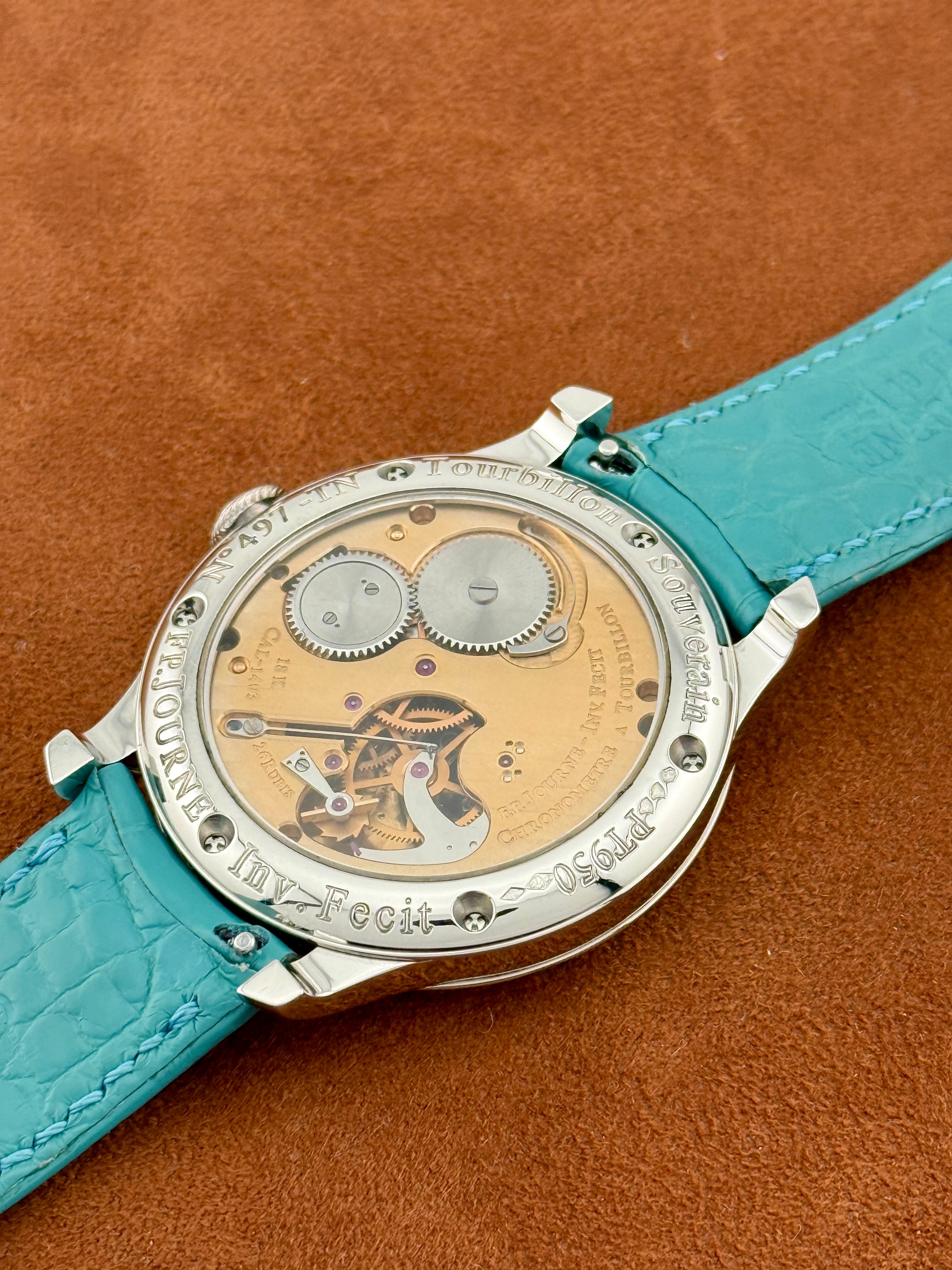 F.P. Journe Tourbillon Souverain in Platinum ref. TN