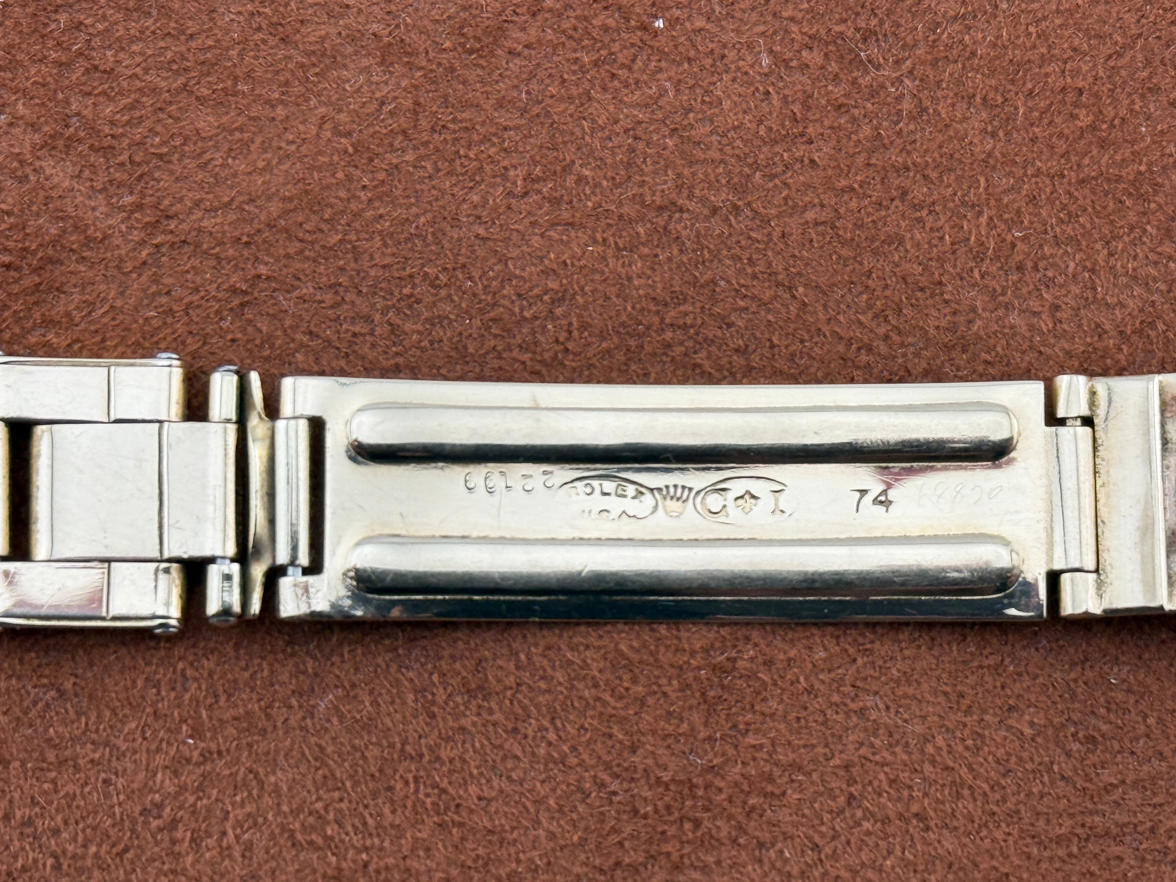 Rolex Datejust Ref. 6824 — 14K Yellow Gold, Cartier Double-Signed Dial