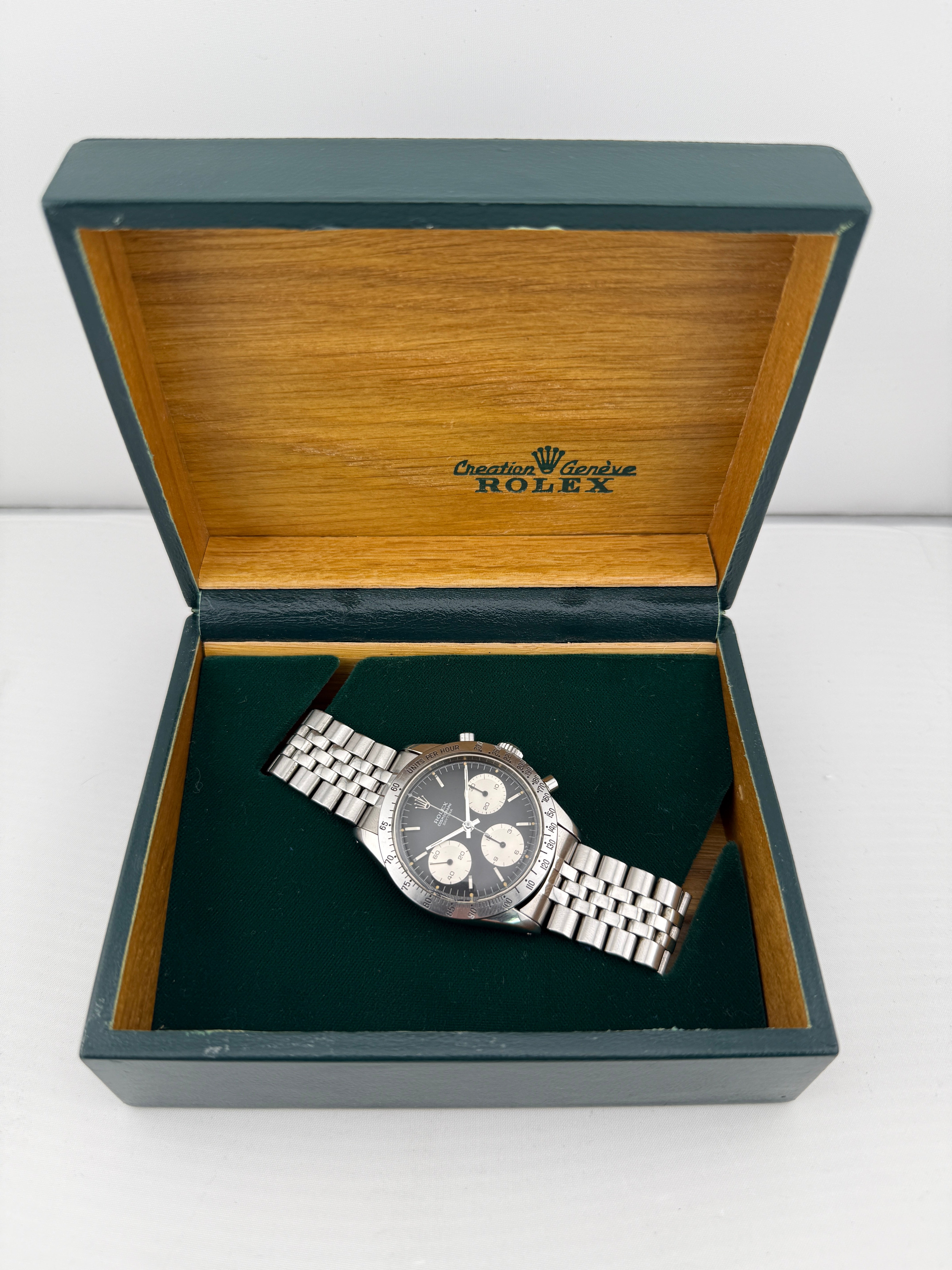 Rolex Ref. 6239 in stainless steel with ‘Small’ Daytona