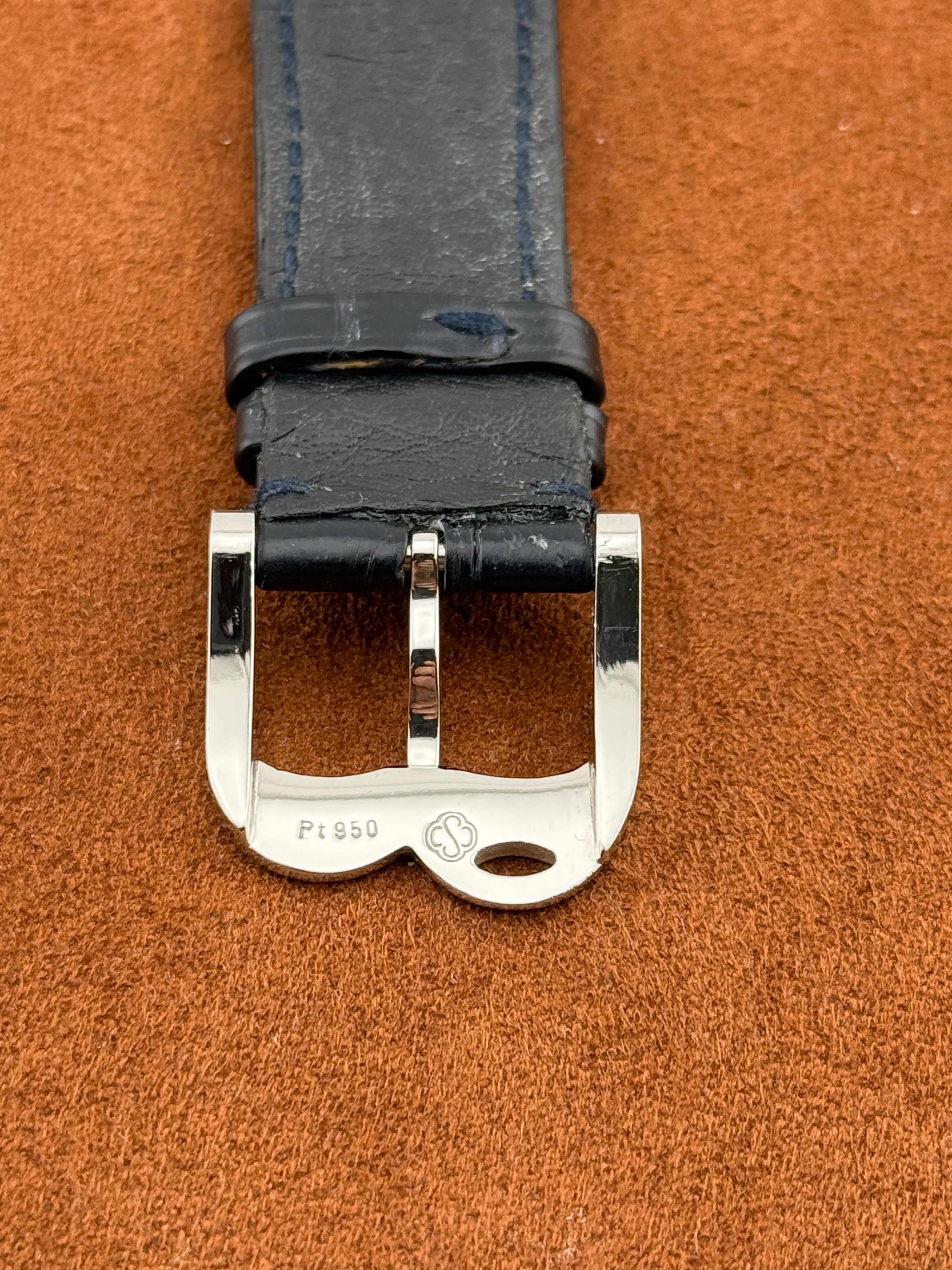 Ludovic Ballouard Platinum Upside down Hindu Arabic numerals Blue dial - Unique piece